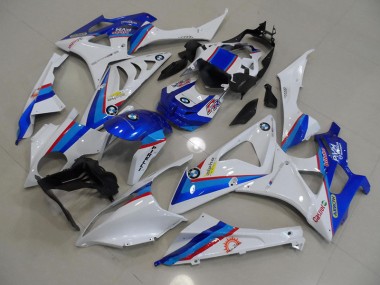 BMW S1000RR 2009-2014 Verkleidung - Blau Weiß