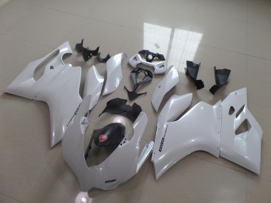 Ducati 1199 2011-2014 Verkleidungen - Perl Weiß