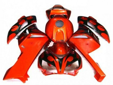 Honda CBR 1000 RR 2004-2005 Verkleidung - Orange Schwarz