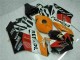 Honda CBR 1000 RR 2004-2005 Verkleidung - Orange Schwarz Repsol