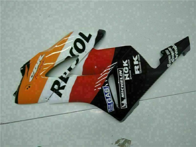 Honda CBR 1000 RR 2004-2005 Verkleidung - Orange Schwarz Repsol