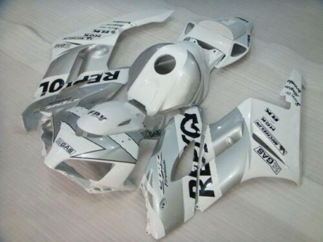 Honda CBR 1000 RR 2004-2005 Verkleidung - Weiß Silber Schwarz Repsol