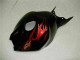 Honda CBR 1000 RR 2004-2005 Verkleidungen - Rot Flamme Schwarz