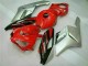 Honda CBR 1000 RR 2004-2005 Verkleidungen - Rot Silber