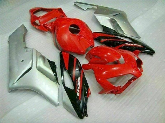 Honda CBR 1000 RR 2004-2005 Verkleidungen - Rot Silber