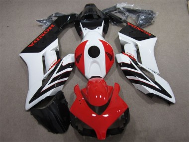 Honda CBR 1000 RR 2004-2005 Verkleidungen - Schwarz Rote Weiß