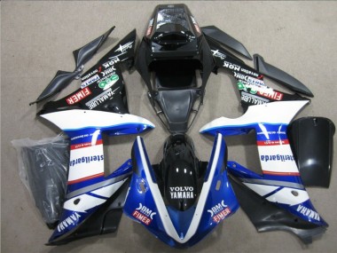 Honda CBR 1000 RR 2004-2005 Verkleidungen - Schwarz Weiß Blau Sterilgarda Volvo