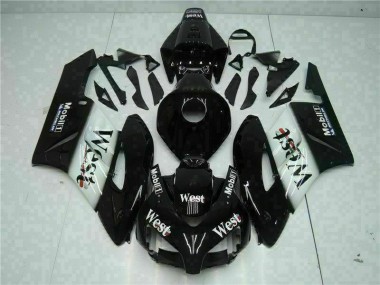 Honda CBR 1000 RR 2004-2005 Verkleidungen - Schwarz West