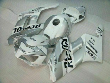 Honda CBR 1000 RR 2004-2005 Verkleidungen - Silber Weiß Repsol