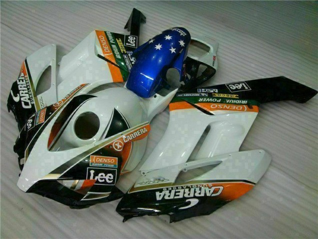 Honda CBR 1000 RR 2004-2005 Verkleidungen - Weiß Blau