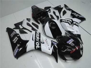 Honda CBR 1000 RR 2004-2005 Verkleidungen - Weiß Repsol Schwarz