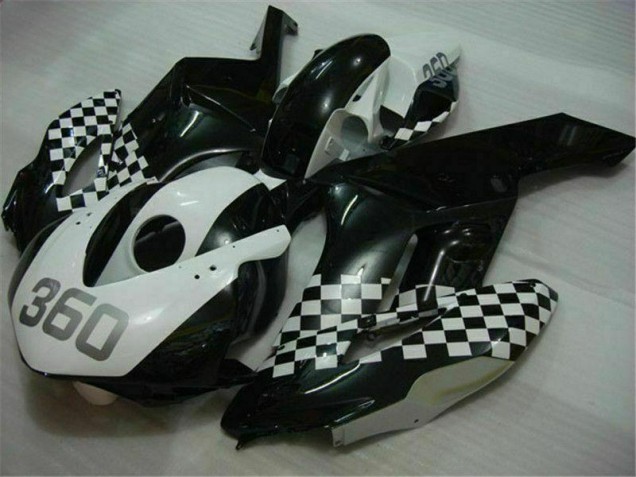 Honda CBR 1000 RR 2004-2005 Verkleidungen - Weiß Schwarz