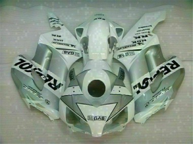 Honda CBR 1000 RR 2004-2005 Verkleidungen - Weiß Silber Repsol