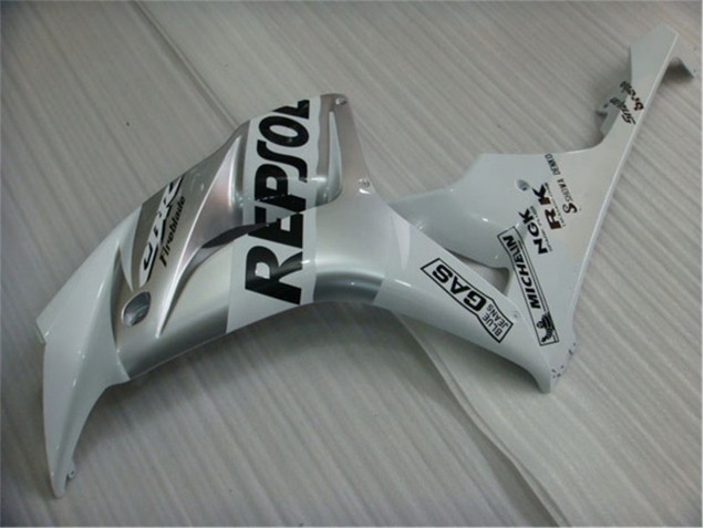 Honda CBR 1000 RR 2004-2005 Verkleidungen - Weiß Silber Schwarz Repsol