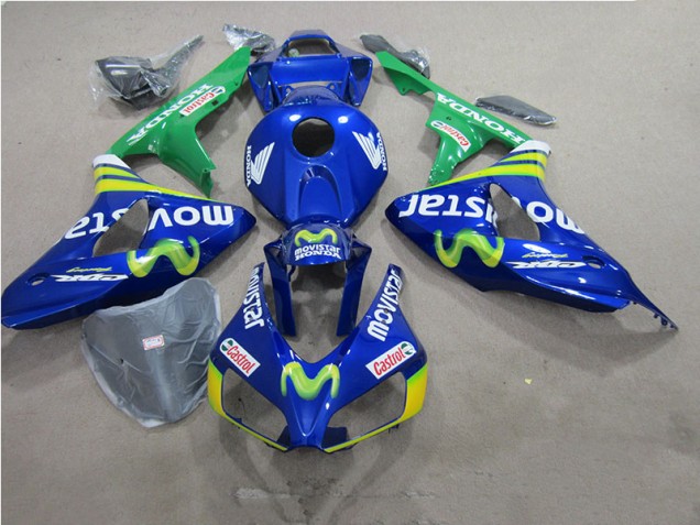 Honda CBR 1000 RR 2006-2007 Verkleidungen - Blaus Movistar Castrol