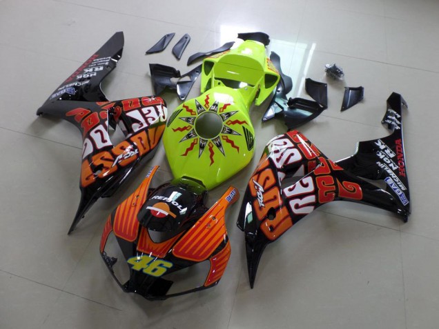 Honda CBR 1000 RR 2006-2007 Verkleidungen - Fluro Rossi