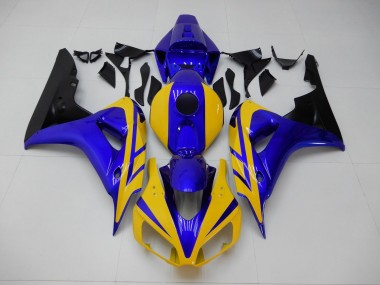 Honda CBR 1000 RR 2006-2007 Verkleidungen - Gelb Blau