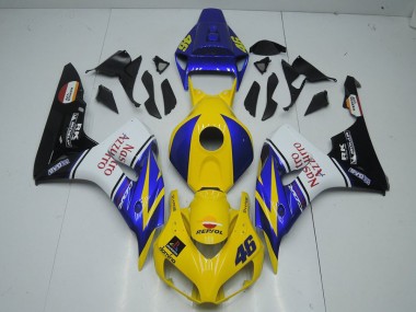 Honda CBR 1000 RR 2006-2007 Verkleidungen - Gelb Nastro