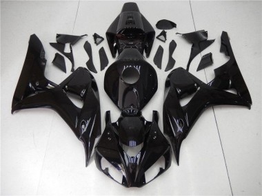 Honda CBR 1000 RR 2006-2007 Vollverkleidung - Glänzend Schwarz