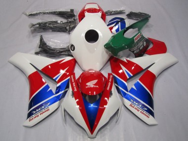 Honda CBR 1000 RR 2008-2011 Verkleidung - Rot Weiß Blau