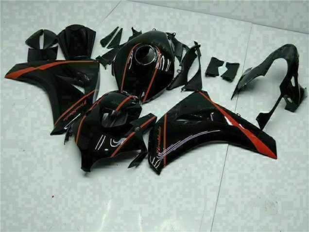 Honda CBR 1000 RR 2008-2011 Verkleidung - Schwarz