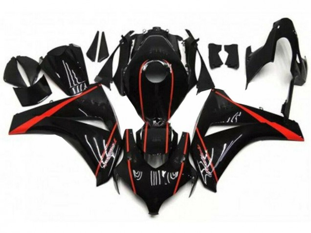 Honda CBR 1000 RR 2008-2011 Verkleidung - Schwarz