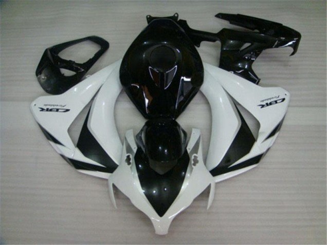 Honda CBR 1000 RR 2008-2011 Verkleidung - Schwarz Weiß