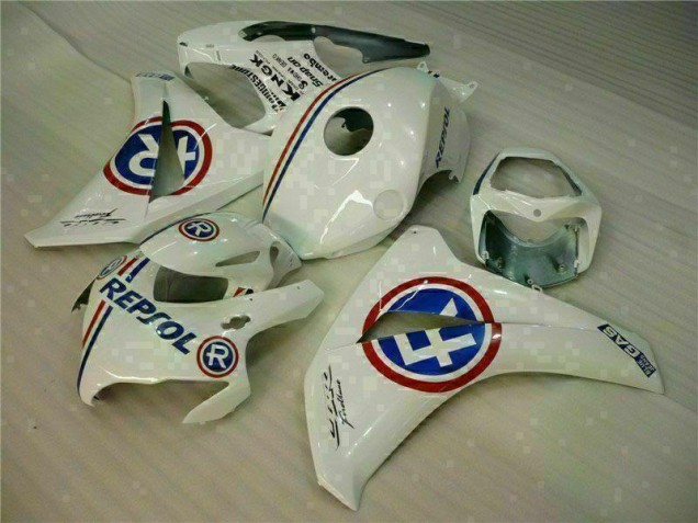 Honda CBR 1000 RR 2008-2011 Verkleidung - Weiß Blau Repsol