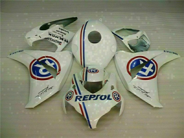 Honda CBR 1000 RR 2008-2011 Verkleidung - Weiß Blau Repsol