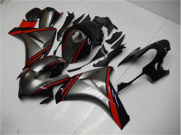 Honda CBR 1000 RR 2008-2011 Verkleidungen - Graues Rot Schwarz