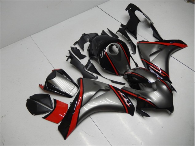 Honda CBR 1000 RR 2008-2011 Verkleidungen - Graues Rot Schwarz