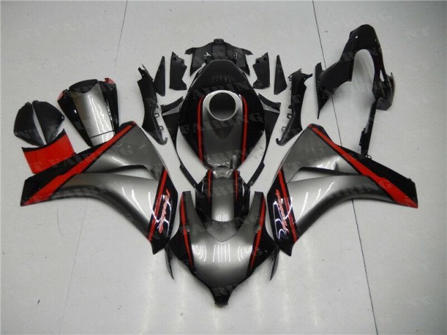 Honda CBR 1000 RR 2008-2011 Verkleidungen - Graues Rot Schwarz