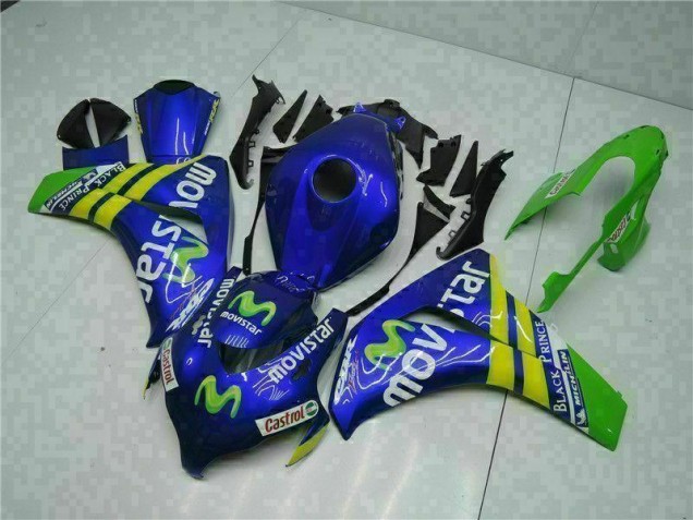 Honda CBR 1000 RR 2008-2011 Verkleidungen - Grün Blau