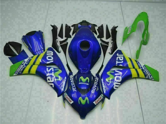 Honda CBR 1000 RR 2008-2011 Verkleidungen - Grün Blau