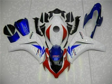 Honda CBR 1000 RR 2008-2011 Verkleidungen & Plastik - Weiß Blau