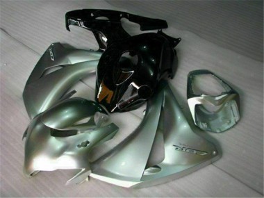 Honda CBR 1000 RR 2008-2011 Verkleidungen - Silber Schwarz