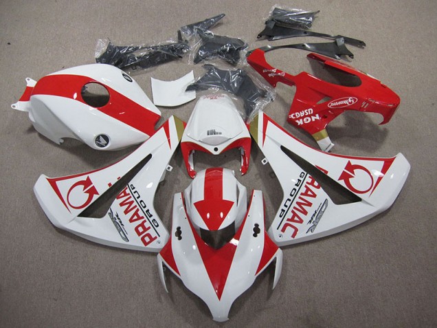 Honda CBR 1000 RR 2008-2011 Verkleidungen - Weiß Rot PRAMAC