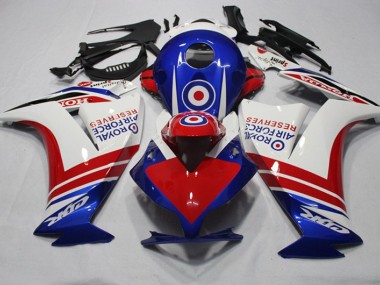 Honda CBR 1000 RR 2012-2016 Verkleidungen - Blau Rot Royal Air Force Reserves