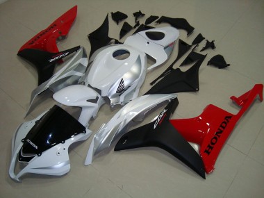 Honda CBR 600 RR 2007-2008 Verkleidung - Weiß Schwarz Rot