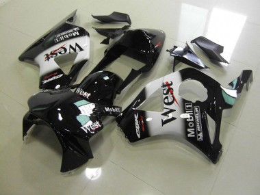Honda CBR 900 RR 954 2002-2003 Verkleidungen - Schwarz West