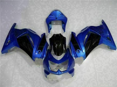 Kawasaki EX250 2008-2012 Verkleidungen - Blau Schwarz