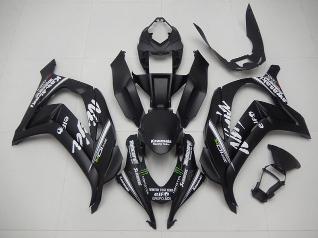 Kawasaki ZX10R 2016-2019 Verkleidungen - Schwarz Racing Team Ninja