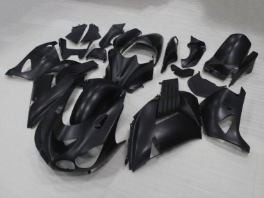 Kawasaki ZX14R ZZR 1400 2006-2011 Verkleidungen - Matt Schwarz