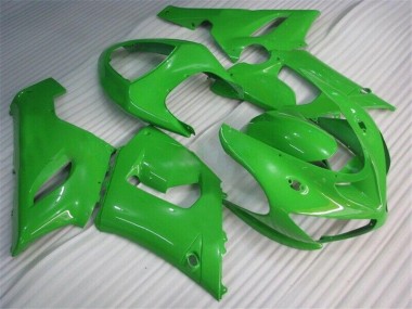 Kawasaki ZX6R 2005-2006 Verkleidungen & Plastik - Grün