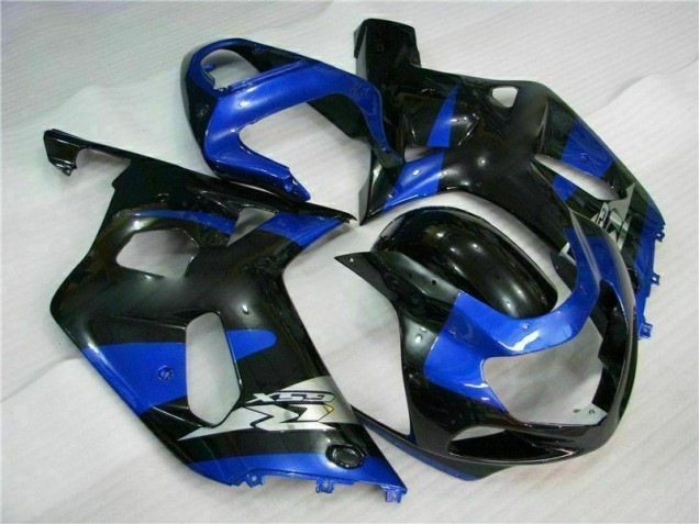 Suzuki GSXR 600 / 750 K1 K2 K3 2001-2003 Verkleidung - Blau Schwarz