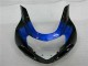 Suzuki GSXR 600 / 750 K1 K2 K3 2001-2003 Verkleidung - Blau Schwarz