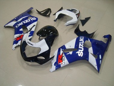 Suzuki GSXR 750 K1 K2 K3 2001-2003 Verkleidungen - Blau Weiß