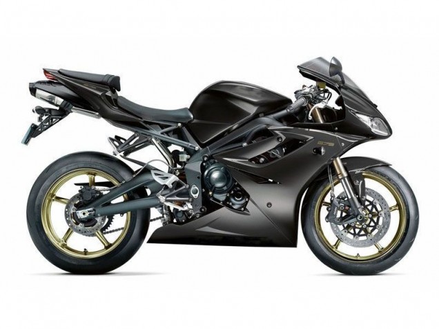 Triumph Daytona 675 Triple 2006-2008 Verkleidungen - Matt Schwarz