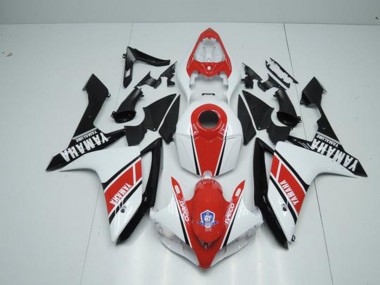 Yamaha R1 2007-2008 Verkleidungen - Fabrik Rot Weiß