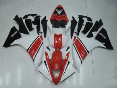 Yamaha R1 2012-2014 Verkleidungen - Weiß Rot Schwarz